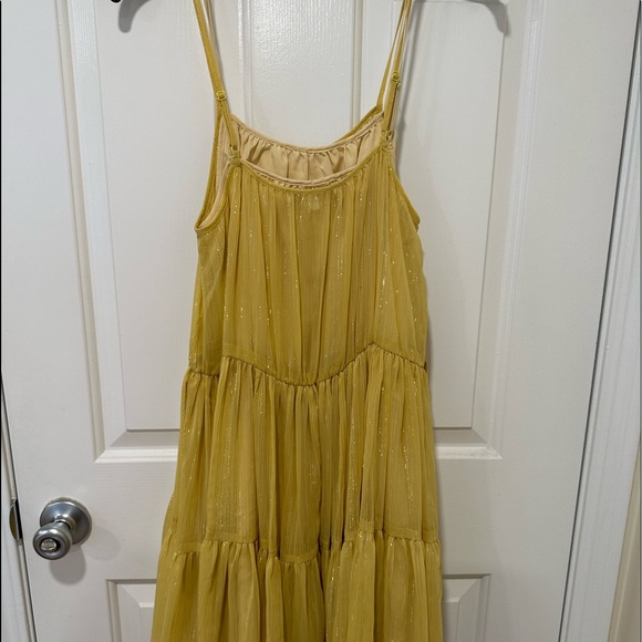 WAYF adjustable yellow swing dress - NEW w/o tags. Size Small - Picture 2 of 4
